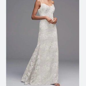 Watters - Ivory Lace Gown